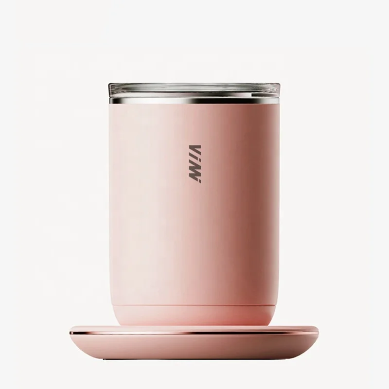 2021 new magnetic automatic stirrer heating mug warmer with heater