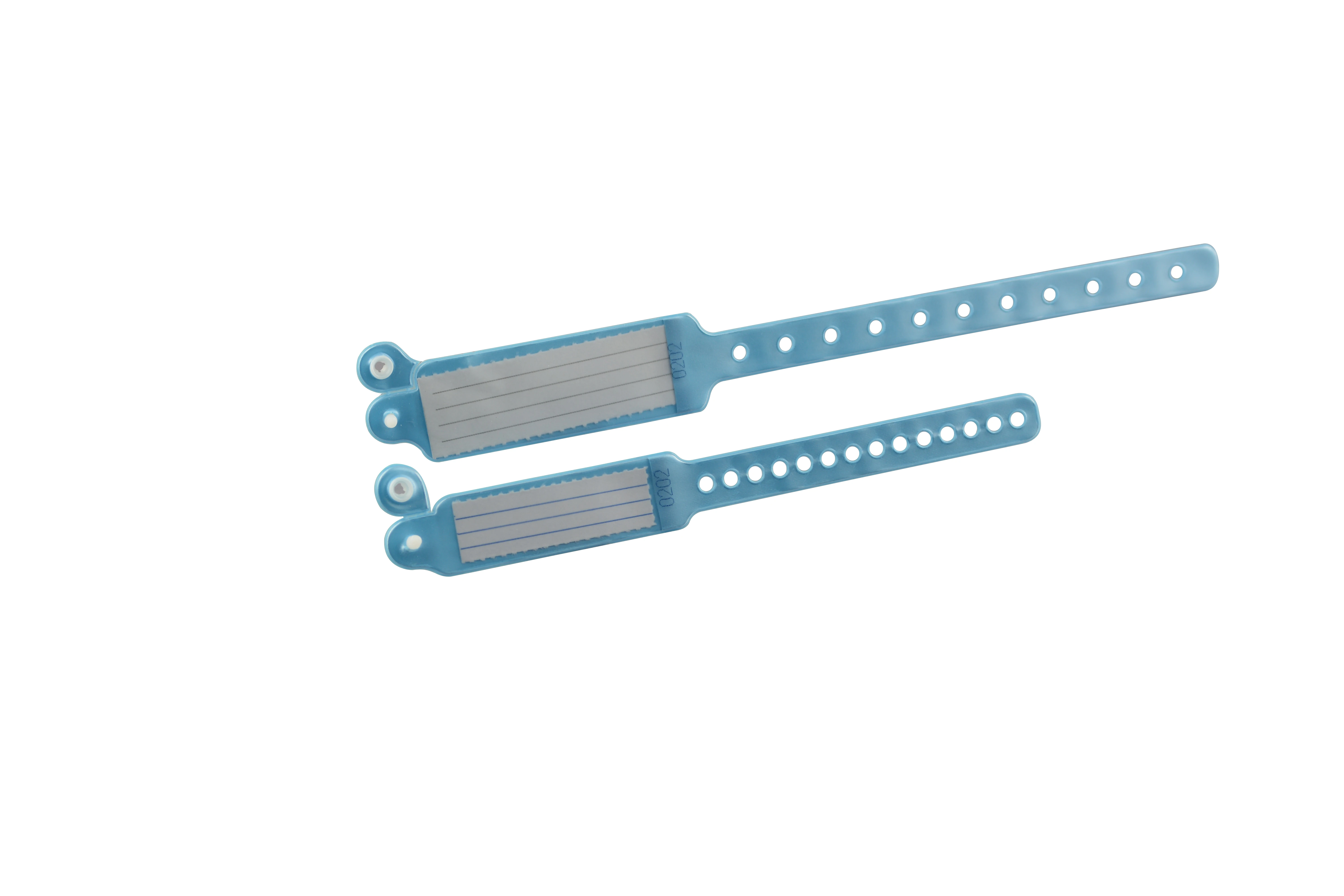 Waterproof Soft Plastic Medical Patient Id Band PVC Material Mother Baby Card Medical Wristbands for Hospital