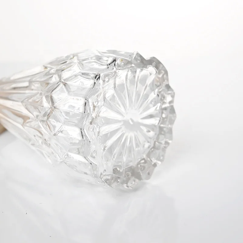 1 Flower Table Vase Colorful Home Decor Glass Flower Vase Bottle Bud Vase