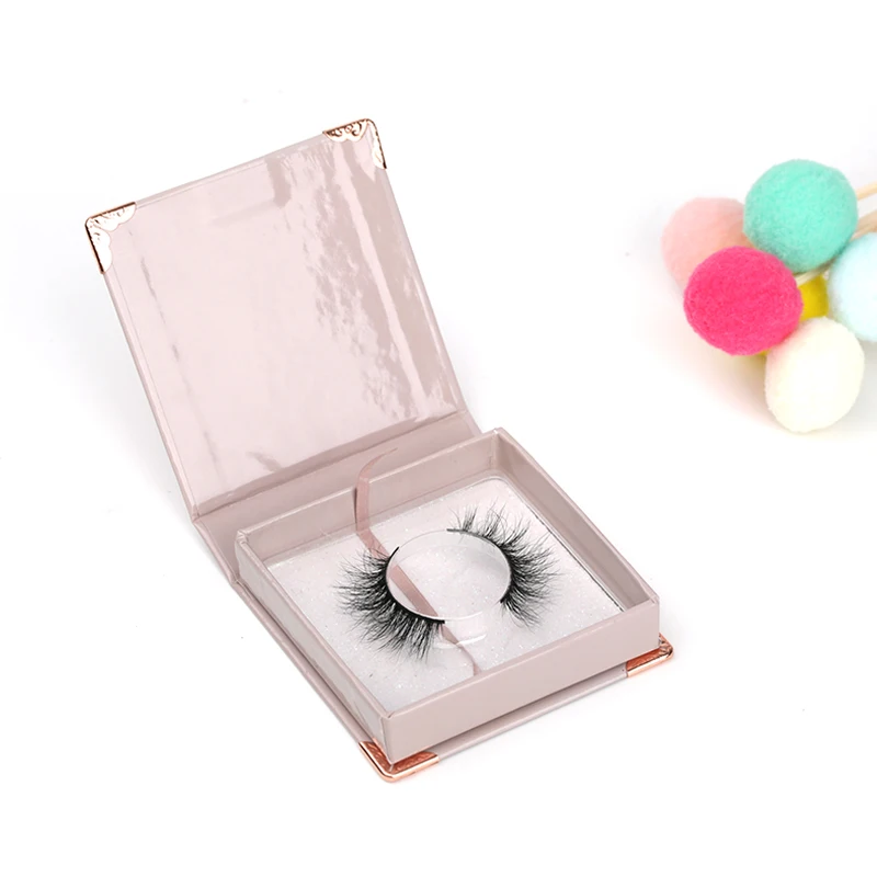 SY shuying cute eyelash packaging box for unique handmade lashes long mink free eyelashes samples