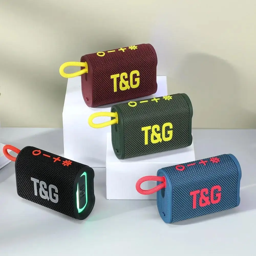 TG396 Wireless Bluetooth Speaker Creative Outdoor Sports Portable Waterproof Subwoofer Speaker 3D Stereo Surround Center System