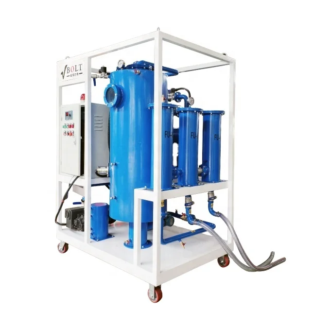 portable oil filtering machine waste oil filtration system