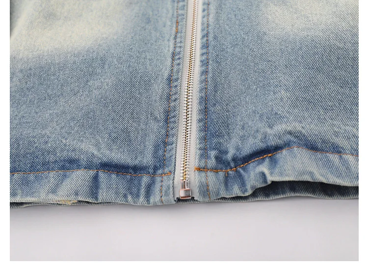 Vintage Denim Jackets Varsity Distressed Denim Jeans Chore Coat Blanket Lined Urban Oversized Fit Wash Denim Jacket