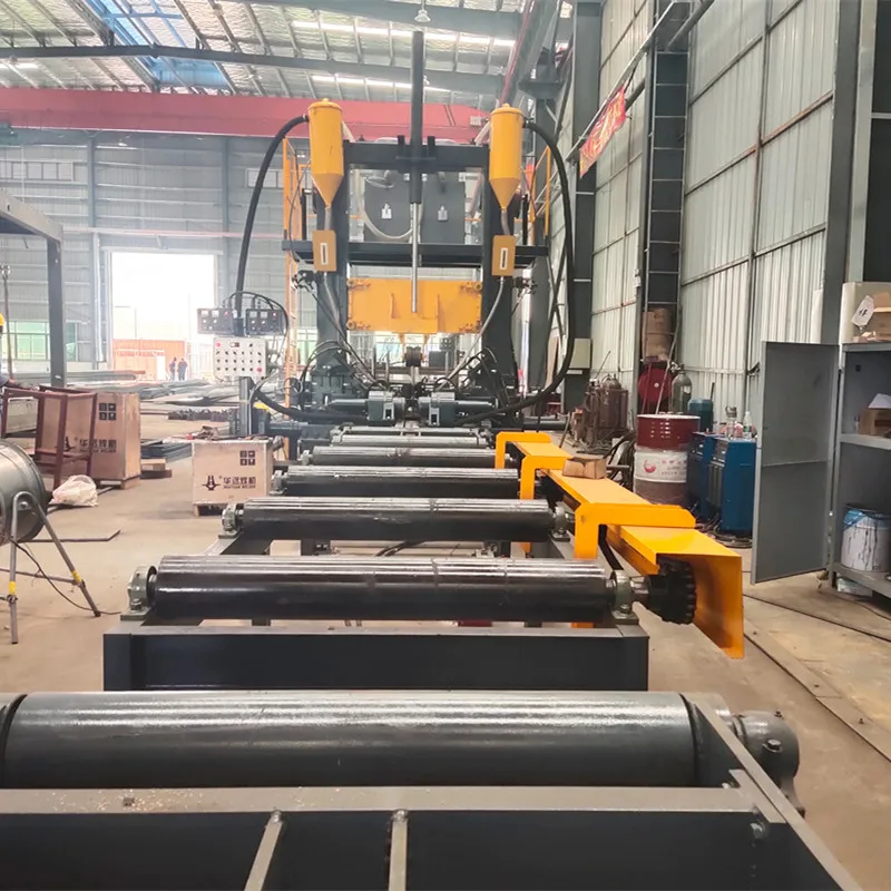 Automatic H Beam Welding Machine for Assembly Welding Straightening 3 Functions in 1