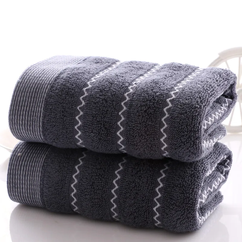 Combed Cotton Face Hand Bath Towel Sets Wholesale Custom Long-Staple Luxury Home Towels