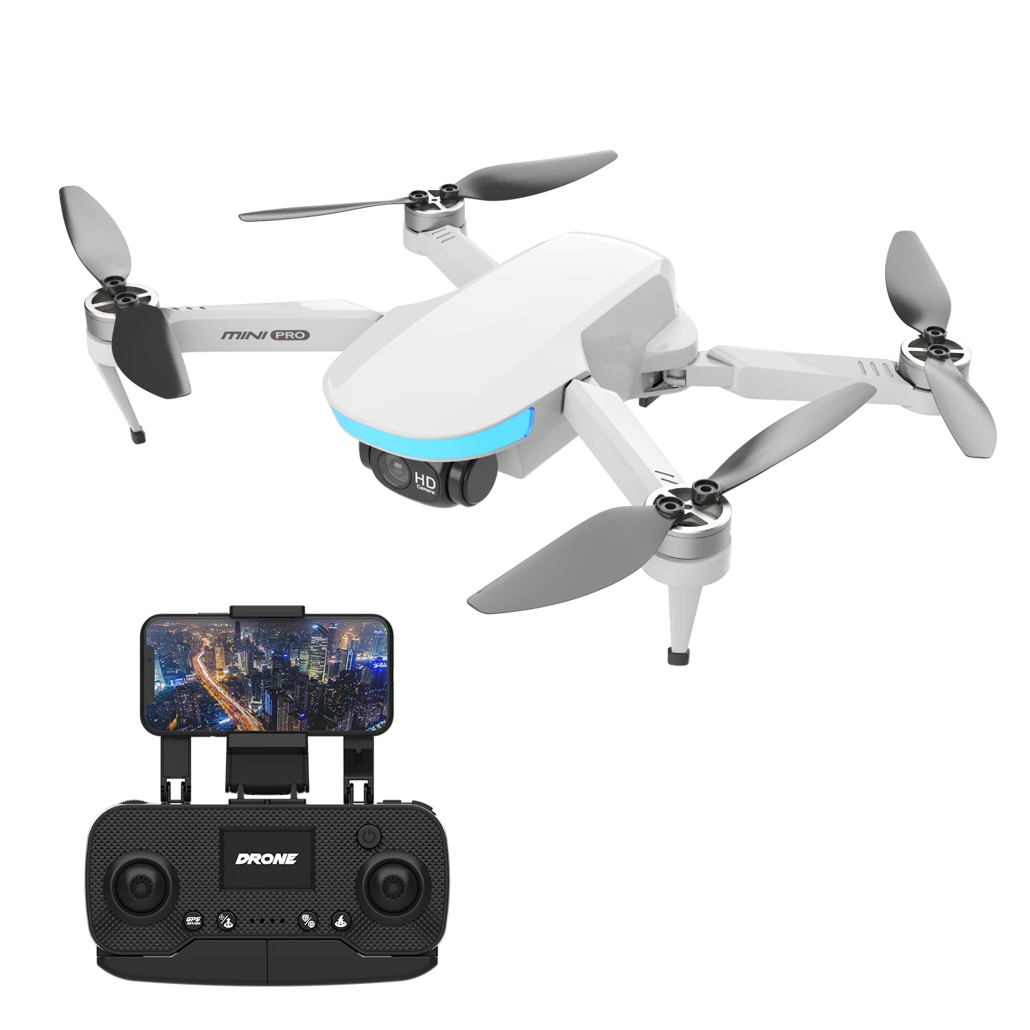 Складной Радиоуправляемый Дрон Flytec T16 с 4K камерой 5G Квадрокоптер бесщеточный GPS