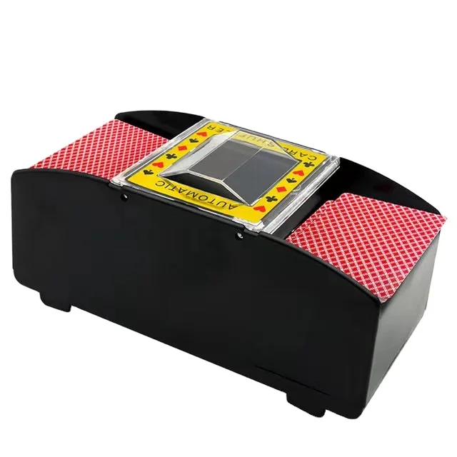 Playing Card Shuffler Board Game Electric Automatic Shuffler Card Game Party Suitable for 6 decks of cards Entertainment