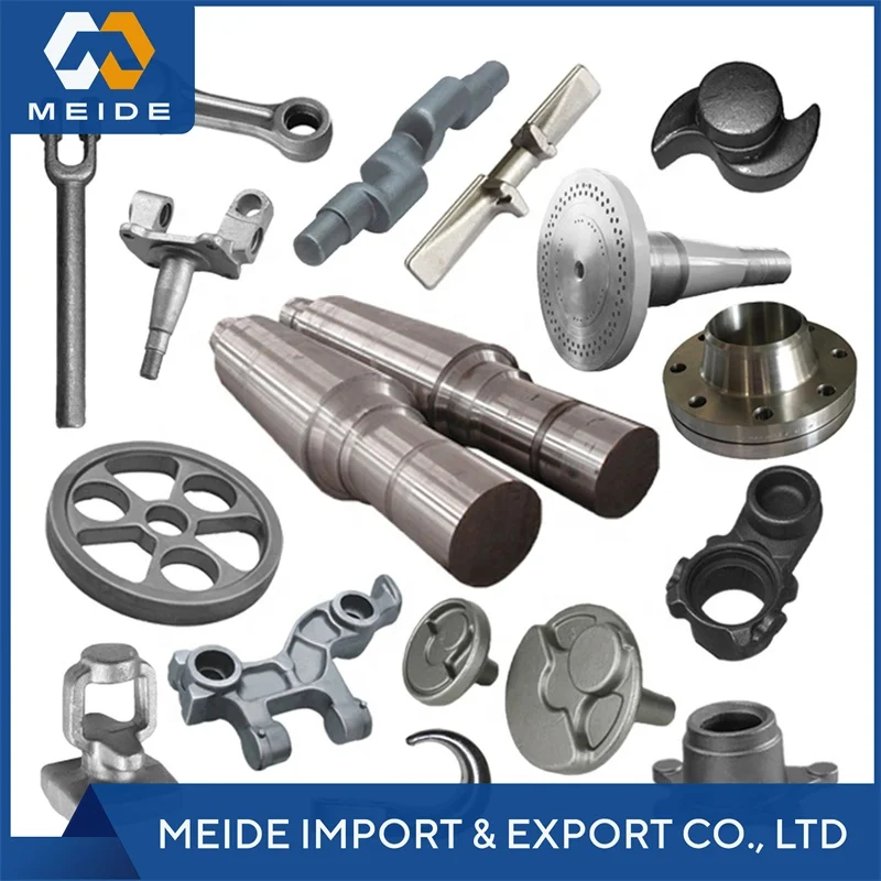 En S355J2 P280 C50 Rolling Steel Ring Custom Large Diameter Hot Deburring Die Casting  Forging