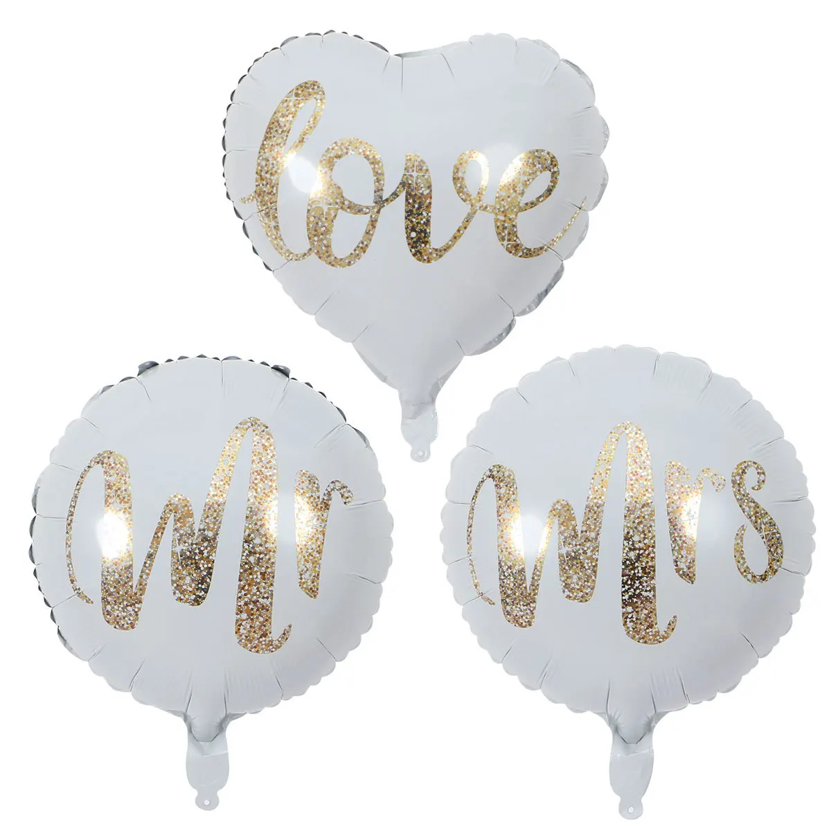 wedding party decorations new 18inch Mr love Mrs mylar hot Sale helium foil balloon