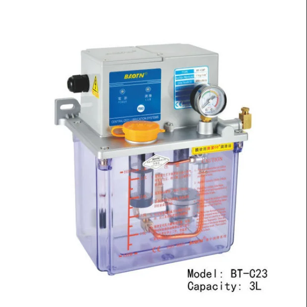 Fully automatic electric lubrication pump 220V CNC machine tool lathe refueling pump guide rail lubrication pump oiler