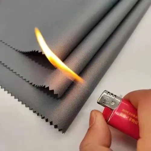 Comfortable FR fire retardant protective cotton fabric Flame Retardant Fabric Material fireproof workwear fabrics