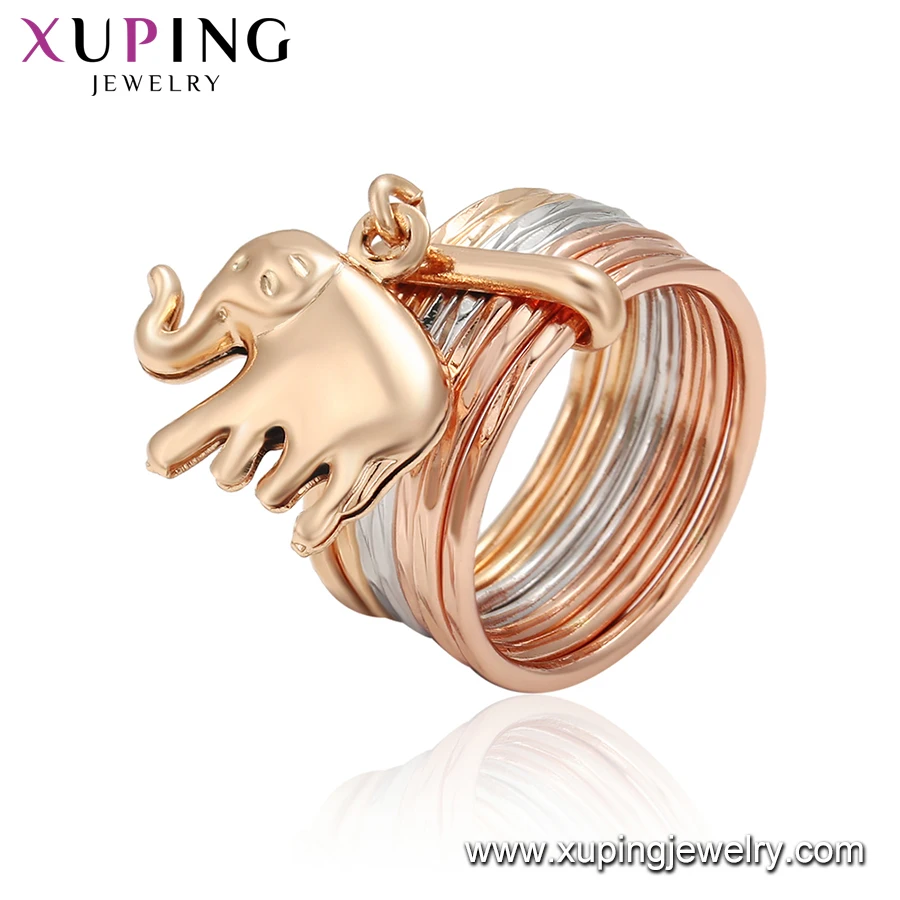  16263 Xuping многоцветный без камня слон дамы палец