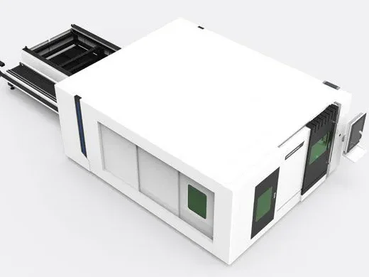 tube and plate fiber laser cutting metal machine with round tube rectangular square  steel pipe