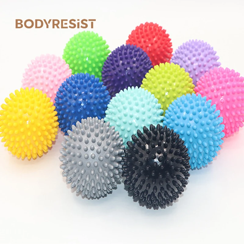 Spiky Massage Ball Muscle Pain Relief Back Roller ball Relieve Plantar Fasciitis Pain Deep Tissue Point Therapy Massage Ball