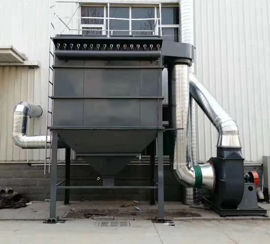 Dust removal system industrial Exhaust Filters bag dust collector
