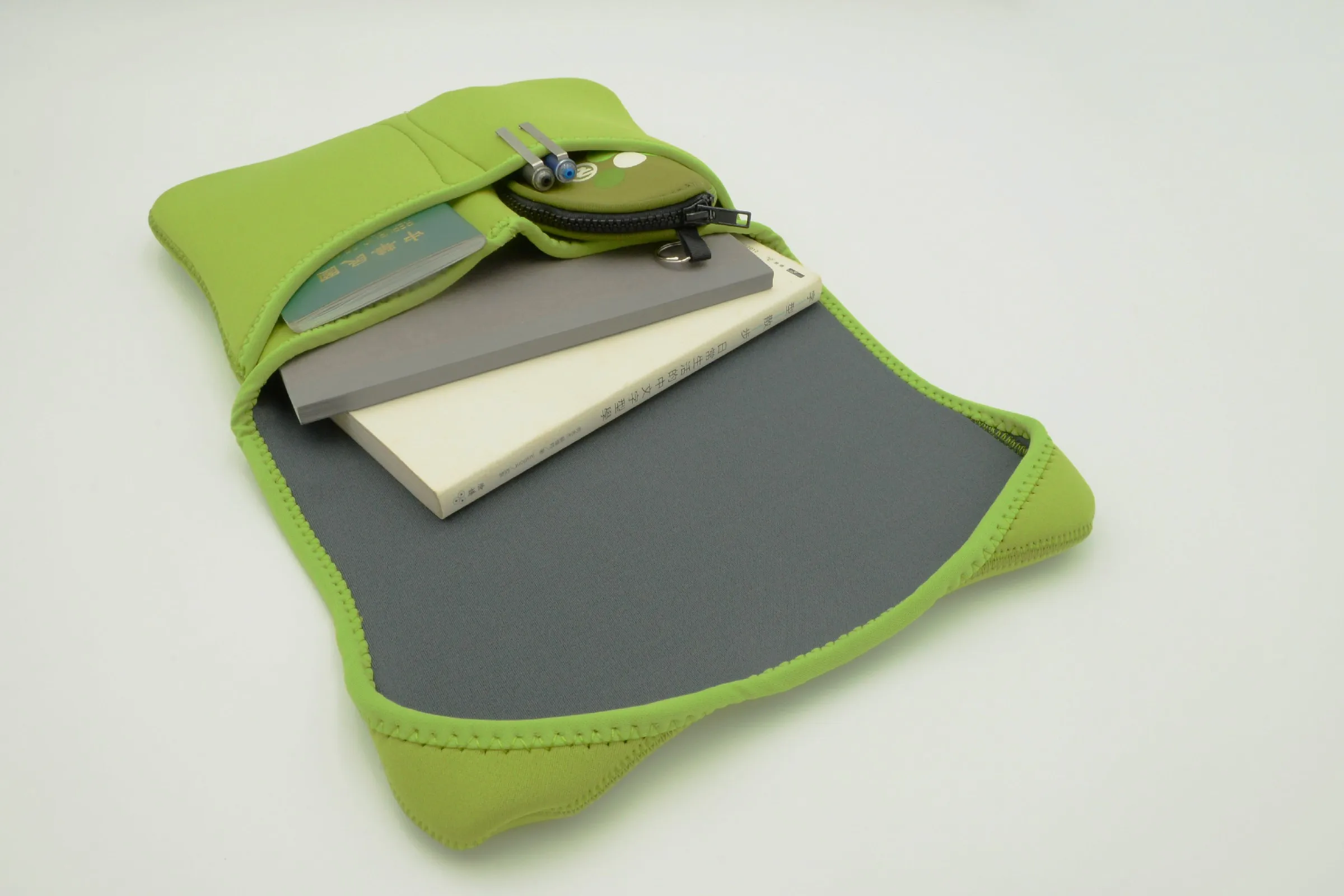 Personalized Lightweight Texture Neoprene Notebook Protective Bag Customized Laptop Sleeve Lite Tech Kit