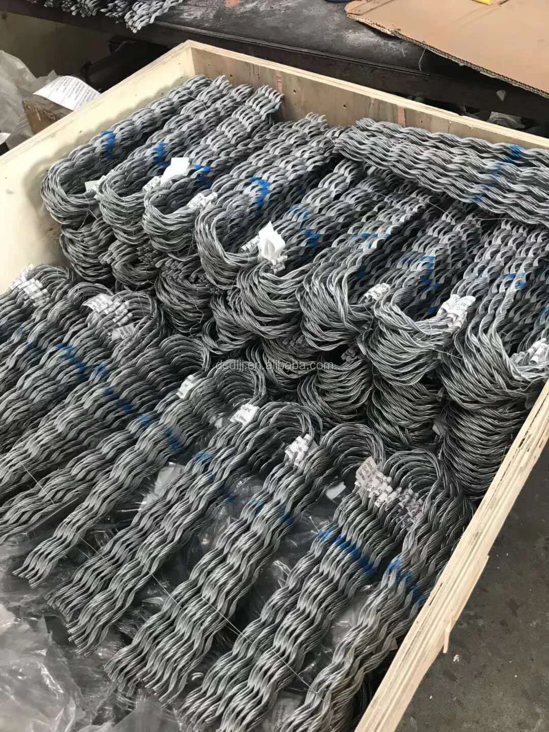 Cheaps Preformed Armor Rods Dead End Clamp With Thimble/Dead End Guy Grip/Preformed Armor Rod For Helical Fittings