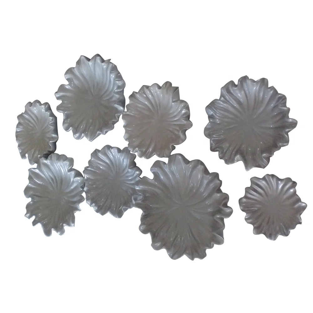 Custom Fiberglass flower relief wall art decor Art Decor