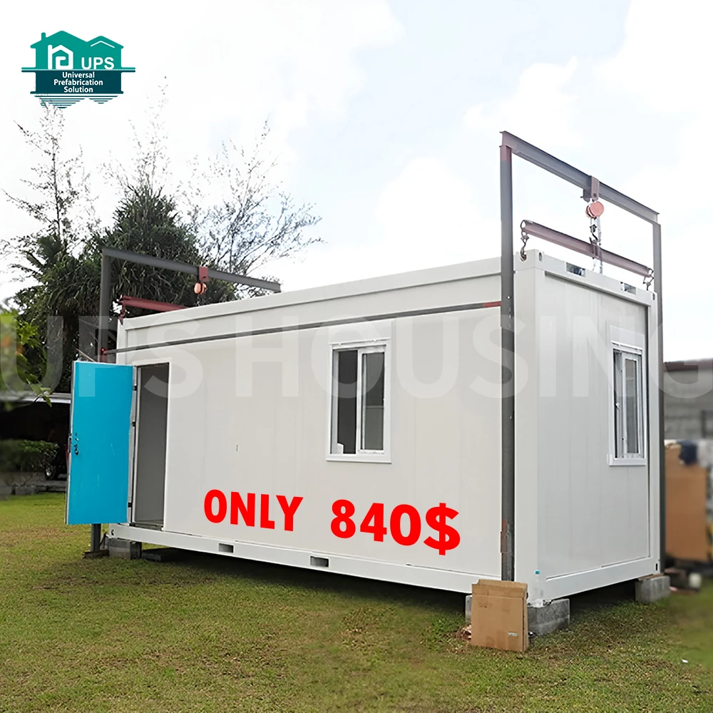 UPS Detachable Foldable or unfoldable 20FT/40FT prefabricated  tiny modular container house Flat pack container house for sale