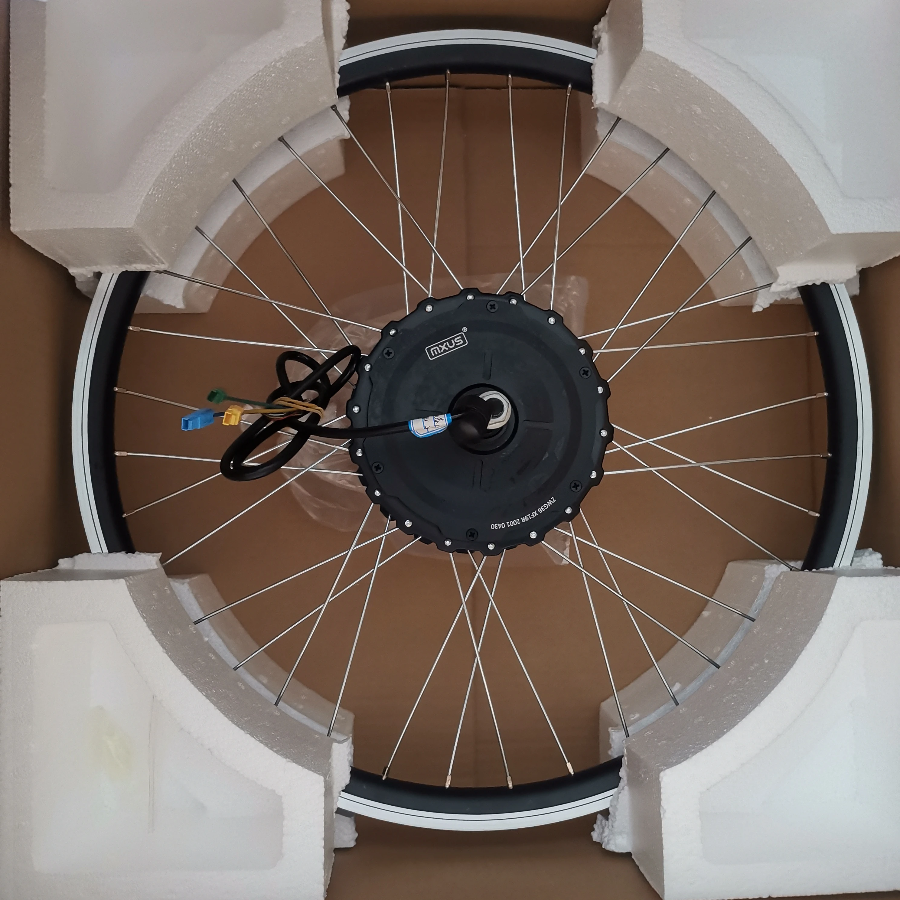 
48V 1000W MXUS XF19 big power rear geared electric ebike motor kit with 26 inch wheel 