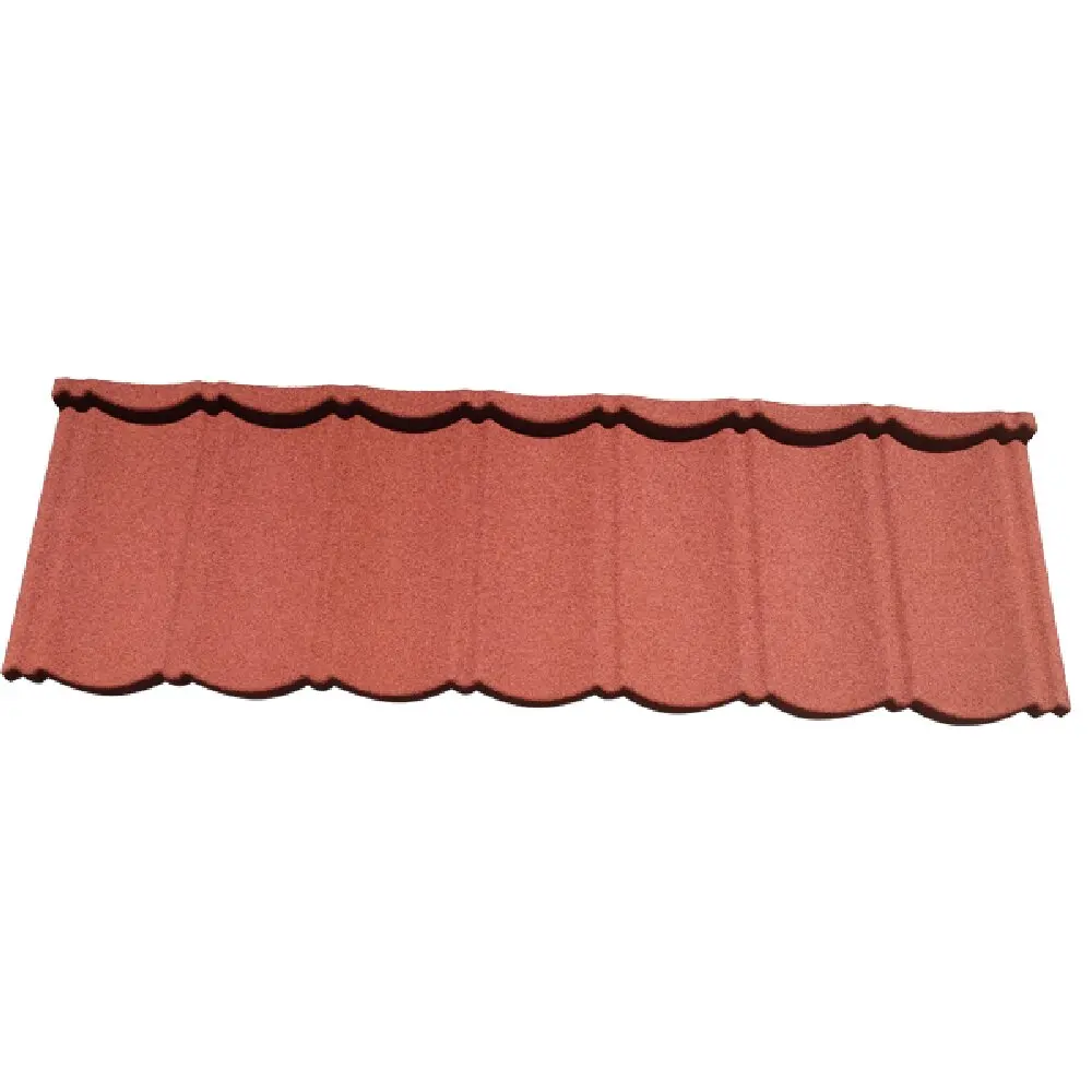 Factory Price Roof Tile Roofing Sheet Stone Color Coated Metal Roof Tiles