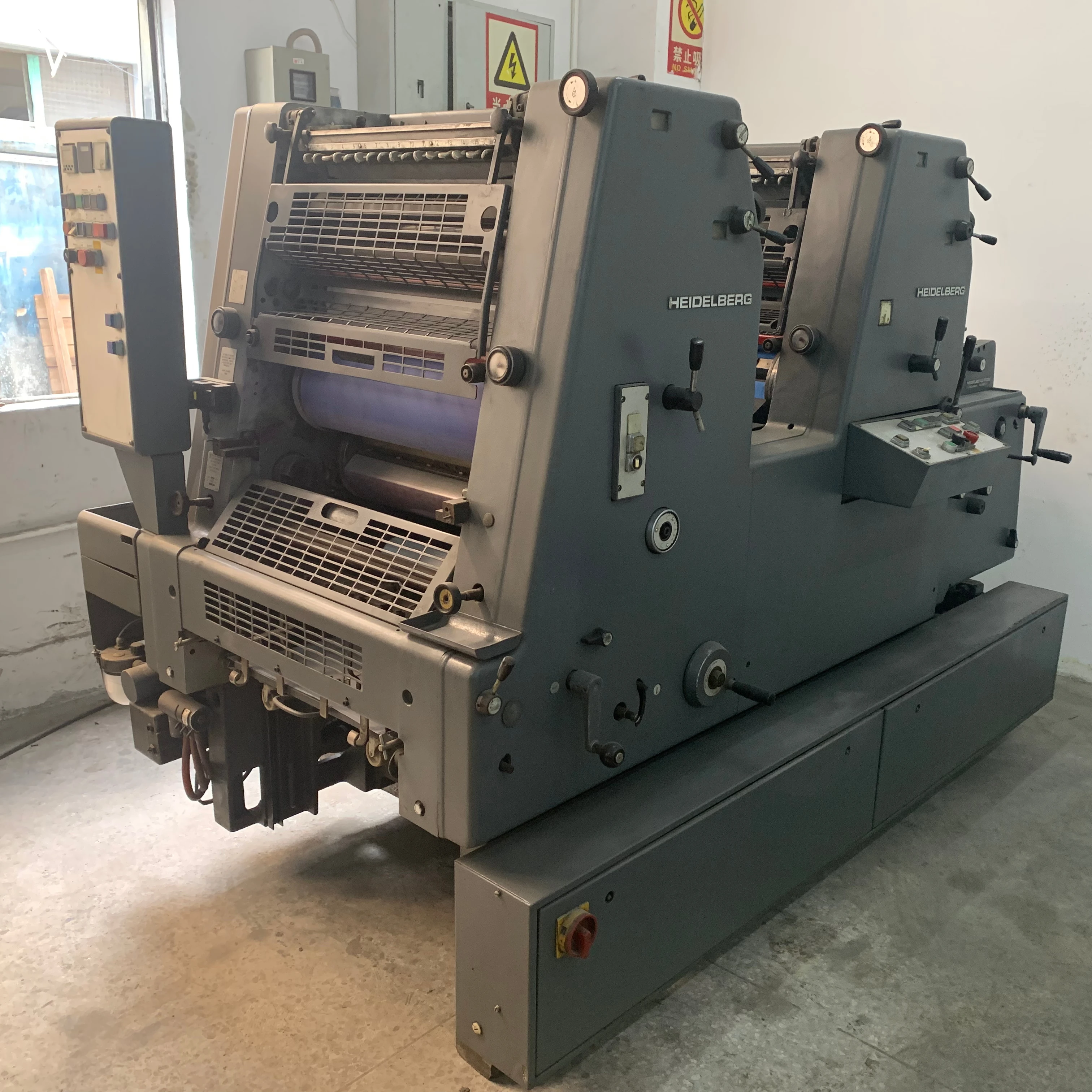 
Imprenta offset Heidelber g GTO GTO dos colores 520*360mm A3 A2 