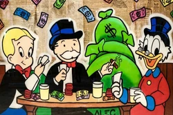 Cartoon Graffiti Art Alec Monopolis Posters and Prints Canvas Paintings Wall Art Pictures for Living Room Decor No Frame