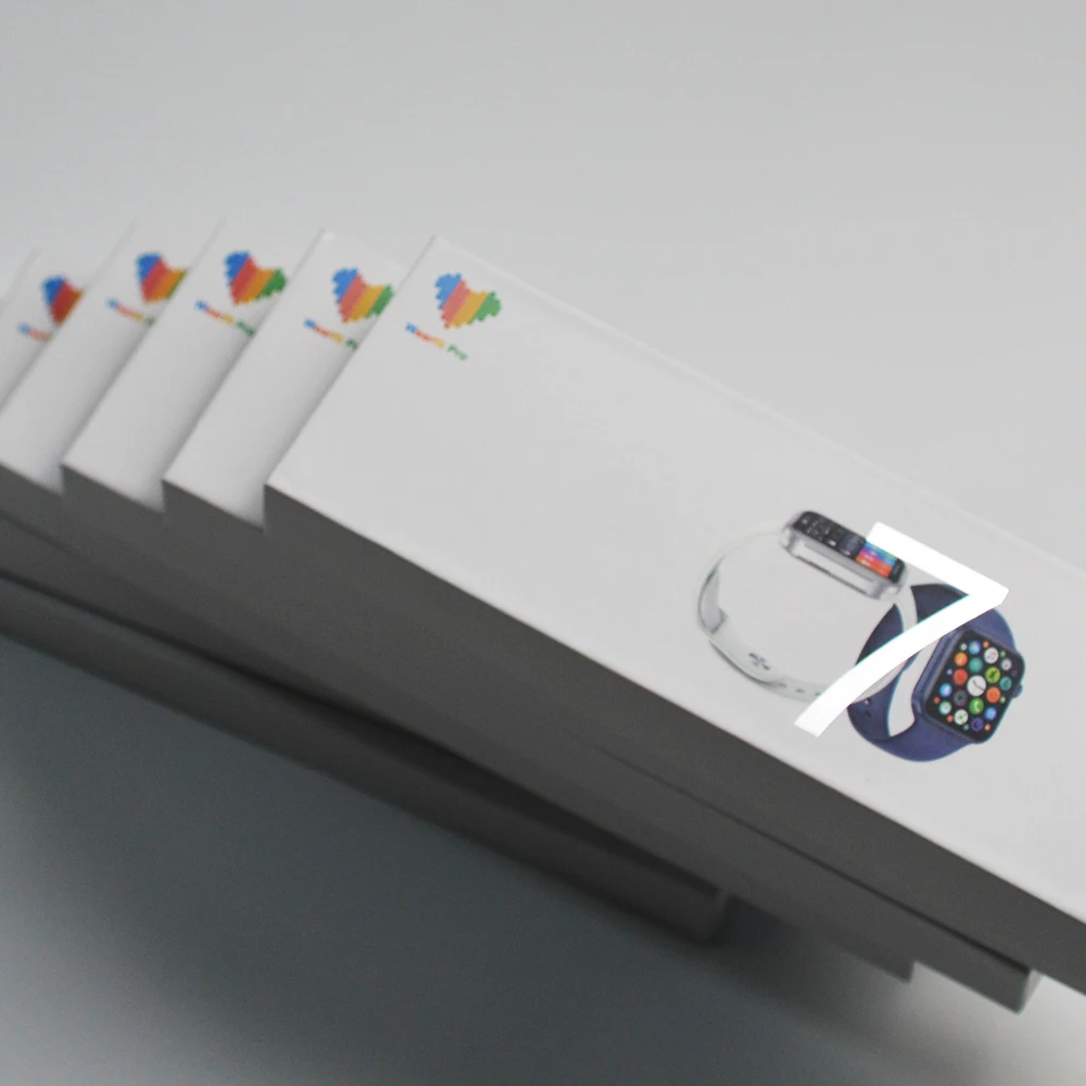 High Quality Square Screen Smart watch IW07 Wireless Charger Heart Rate Blood Pressure monitor for Smartphone