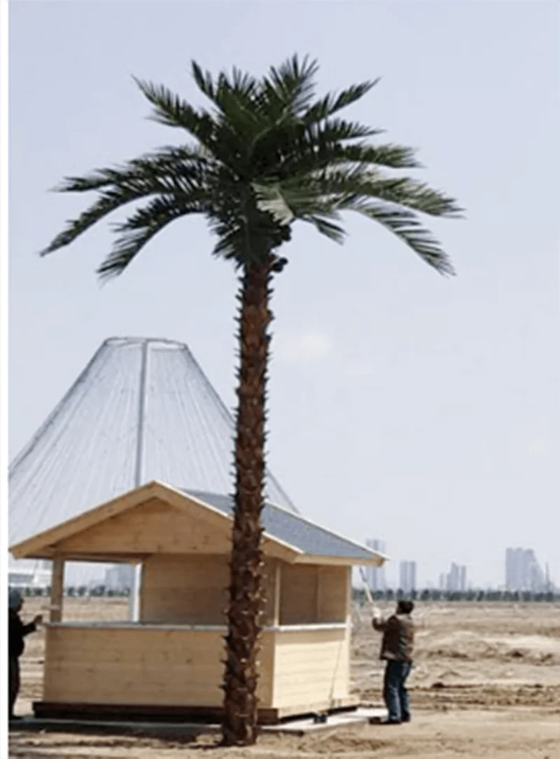 Sen Masine 4.5m 6m 8m Fake Plants Big Palms Tree Factory Customized High Simulation Large Artificial Palm Trees Outdoor