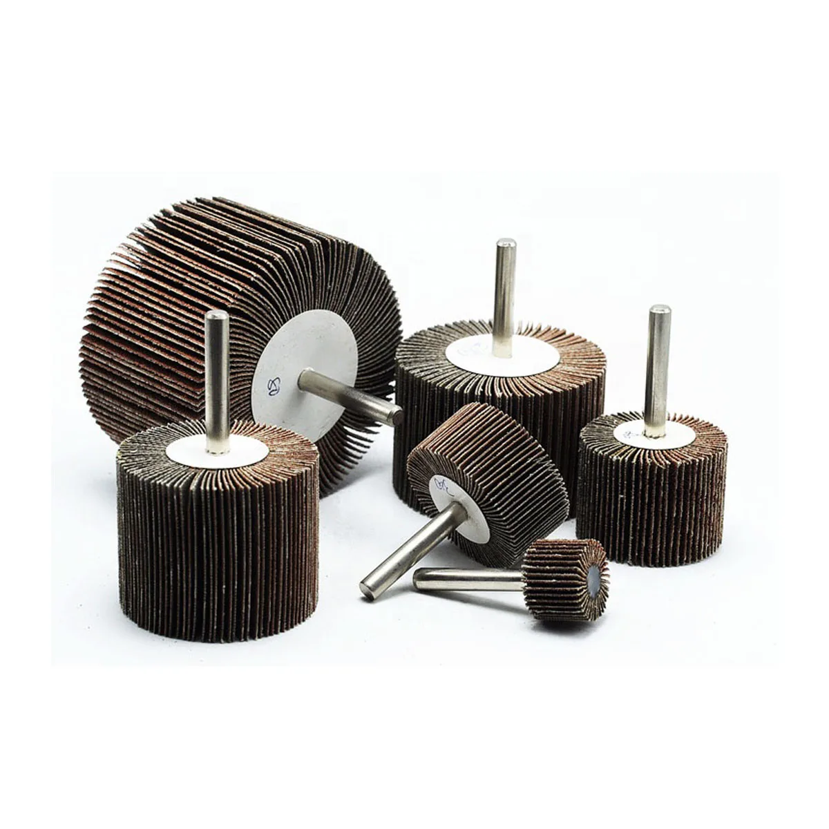 abrasive tools sanding mounted point flap wheel with shaft for polishing and grinding