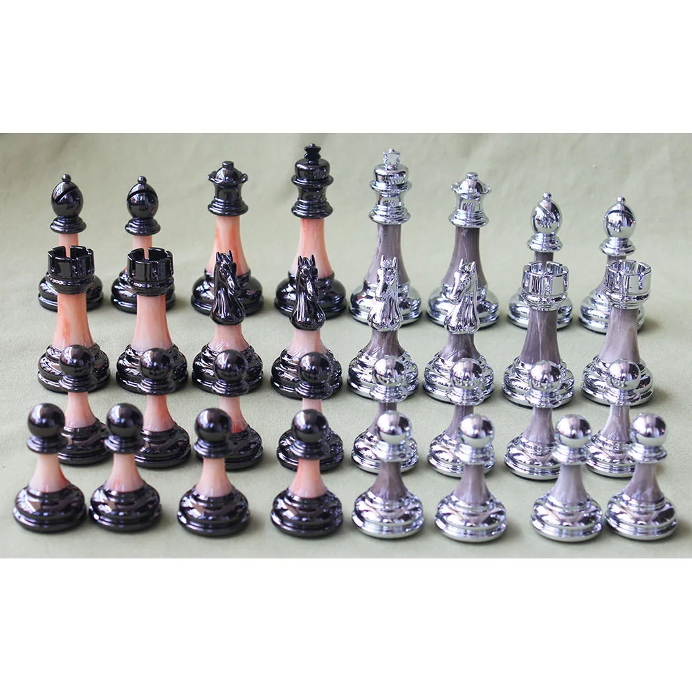 Engraved Dragon Egyptian Chess Sets