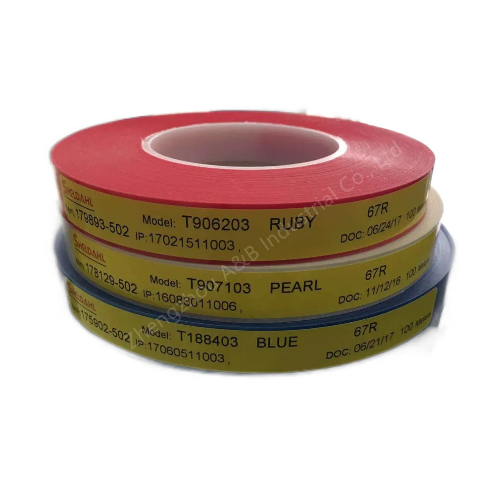 25mm Pearl Abrasive Belt Splicing Tape for Sanding Joint Press