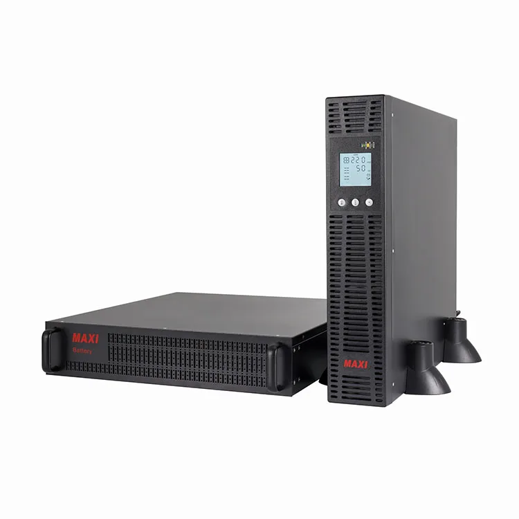 rack mount UPS 2KVA Online Ups uninterrupted power supply pure sine wave with internal battery 48V