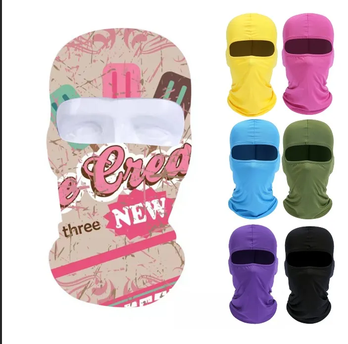 Wholesale High Qualtity Custom Logo Face Mask Knit Full Face Cover 1 Hole Balaclava