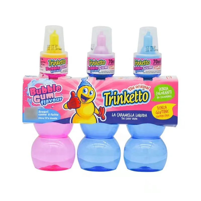 Nipple Calabash Bottle Fruit Flavor Liquid Candy