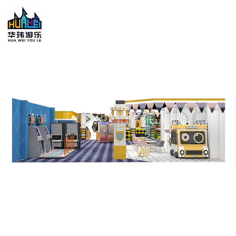 New Style Kids Commercial Soft Children Play Sets Equipment Indoor Playground Slide