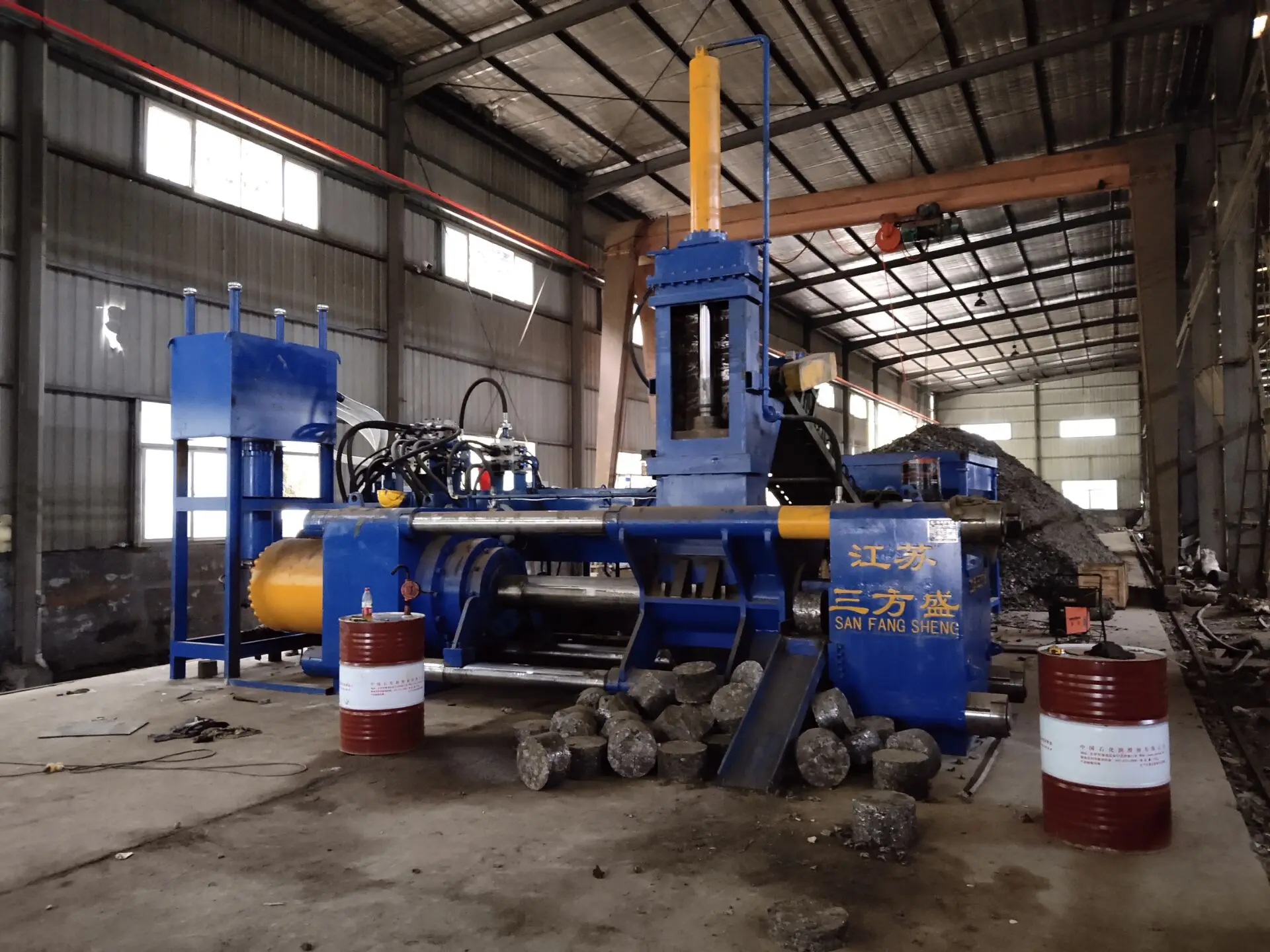 Y83-1250 Horizontal Automatic Hydraulic  Aluminum Steel Scrap Metal Briquette Press Machine