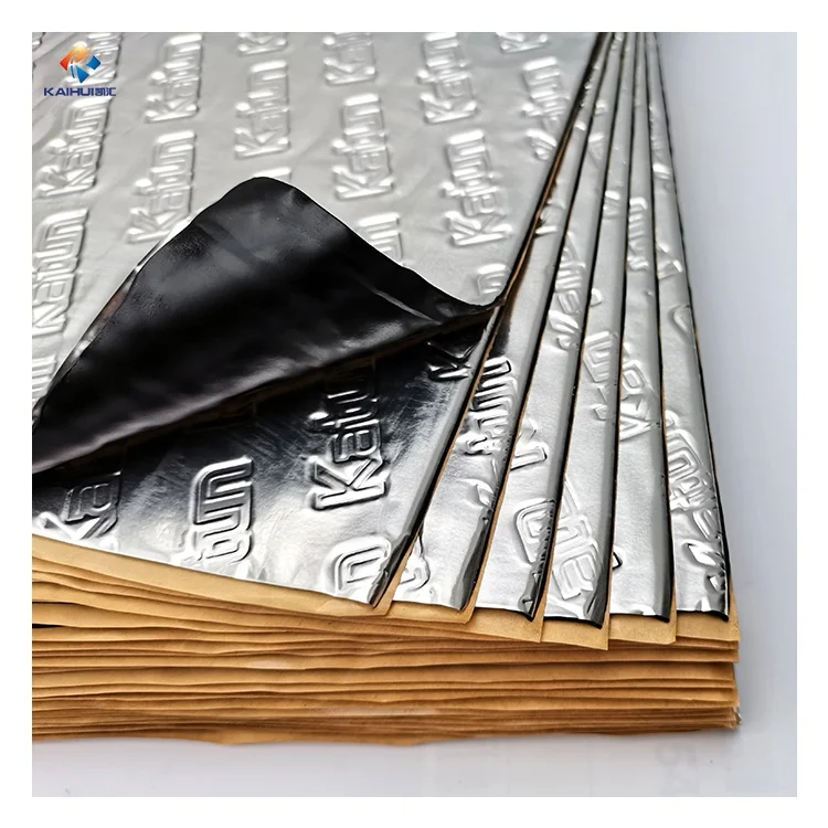 Butyl Rubber Aluminum Foil Car Sound Deadening Material Automotive Sound Damping Sheet
