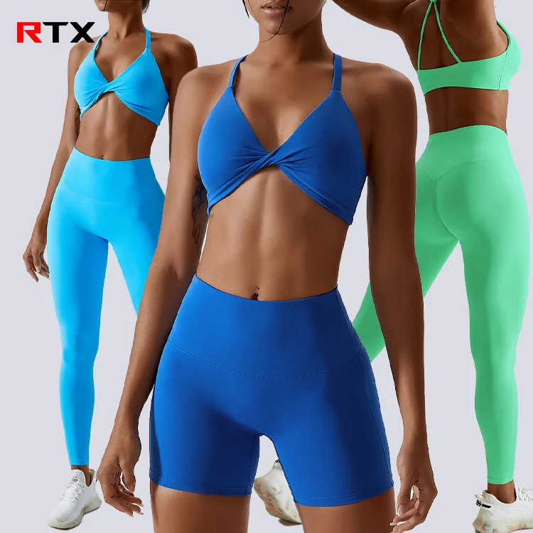 Custom Logo Fitness Gym Leggings Bra Sets Sports Training Yoga Leggings Set Yoga Bra Pants Sets Yoga Clothes