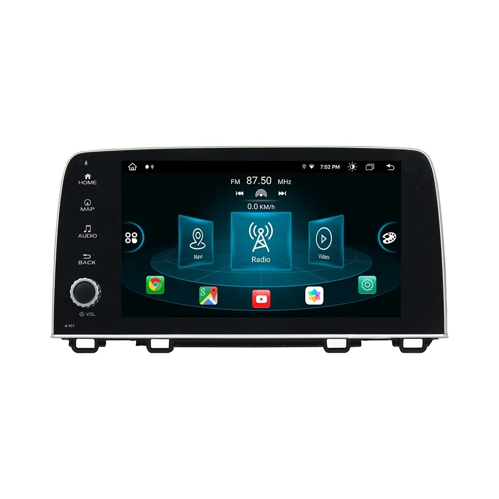 RoadNavi Android 13 Car Radio for HONDA CRV 2017-2019 CarPlay Gps Navi 4G 360 Camera