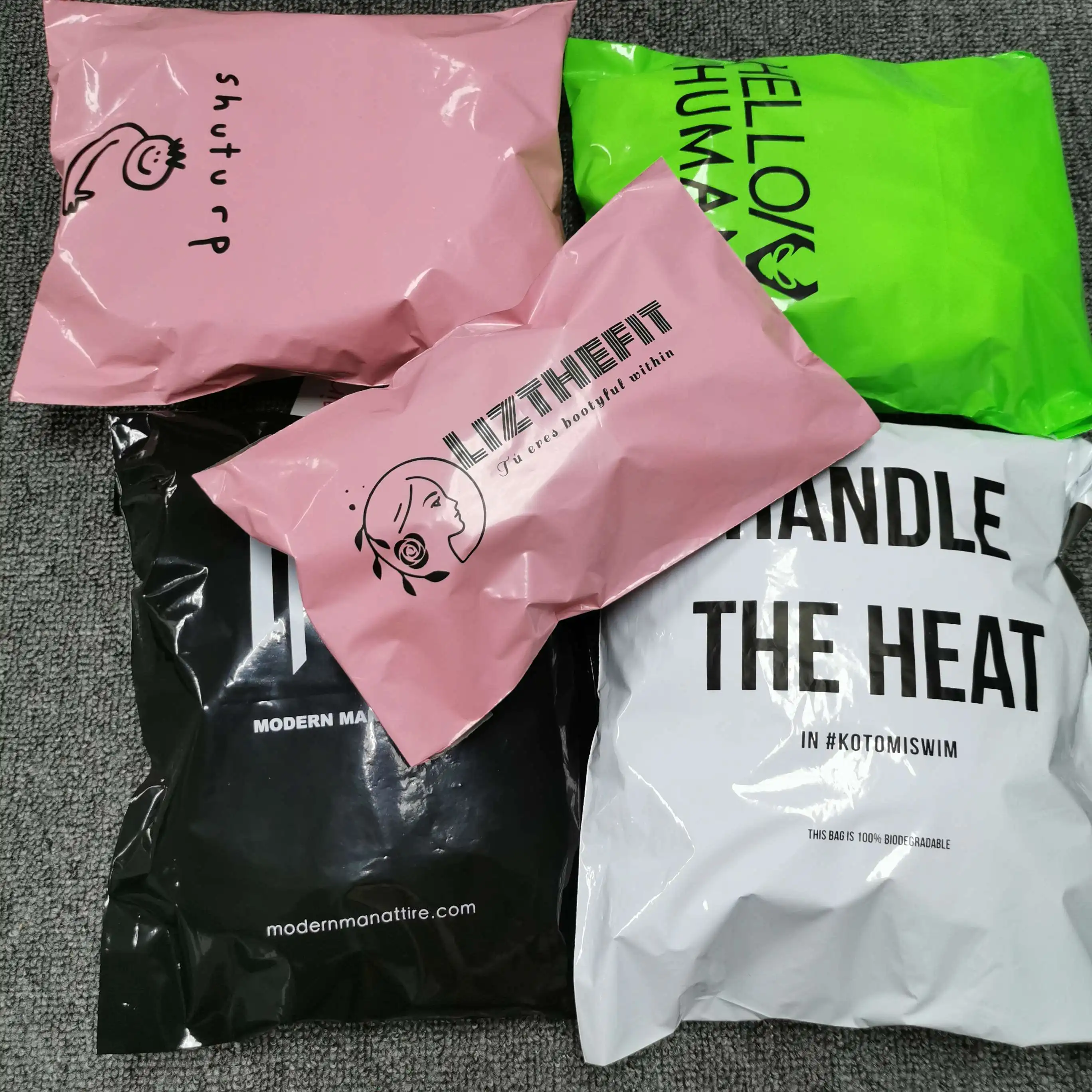 hot selling custom logo color size custom mailers mailing bags mailing bags biodegradable mailing poly bag