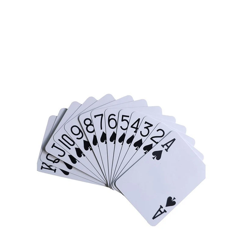 Best Quality Custom Design Premium Playing Cards Pvc Poker Cards 100% Waterproof Saudi Kuwait Plastic Playing Cards