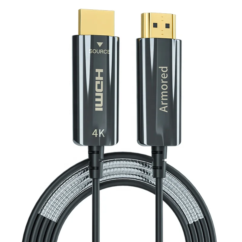 Long transmission pure fiber optic HDMI 3D 4K60Hz cable Ultra HD 2.0 HDMI Cable 30M 50M 100M 300M 450M