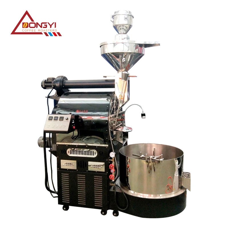 Big Capacity Dongyi 15kg 20kg 30kg for Industrial Use Coffee Bean Roasting Machine Stainless Steel Coffee Roaster