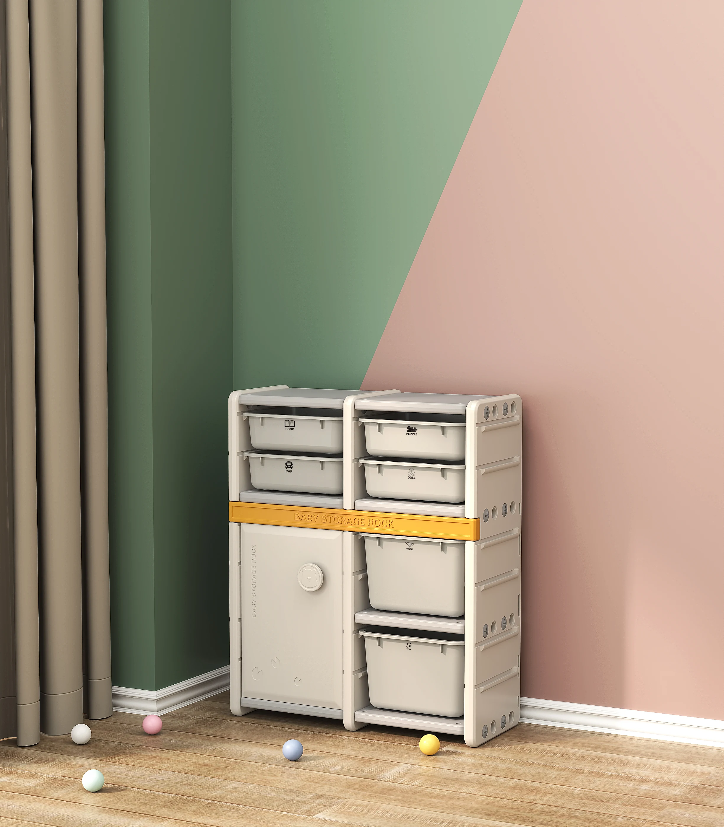 Детские шкафы, детская комната, безопасность дома, пластиковая книжная полка, ящики, полка для хранения детских игрушек, детские шкафы для помещений