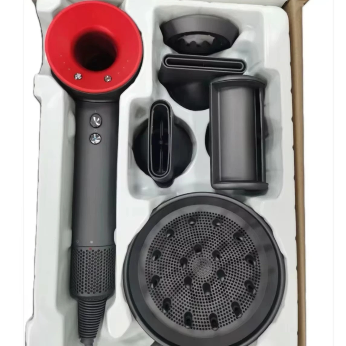 Best Selling 5 In 1 Factory Seller Negative Ion Super Hair Dryer Salon Professional Hair Dryer