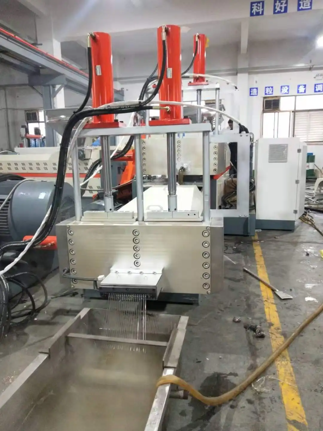 Plastic Recycling Pelletizing Granules Pellets Making Machine LDPE HDPE Granulator Manufacturer