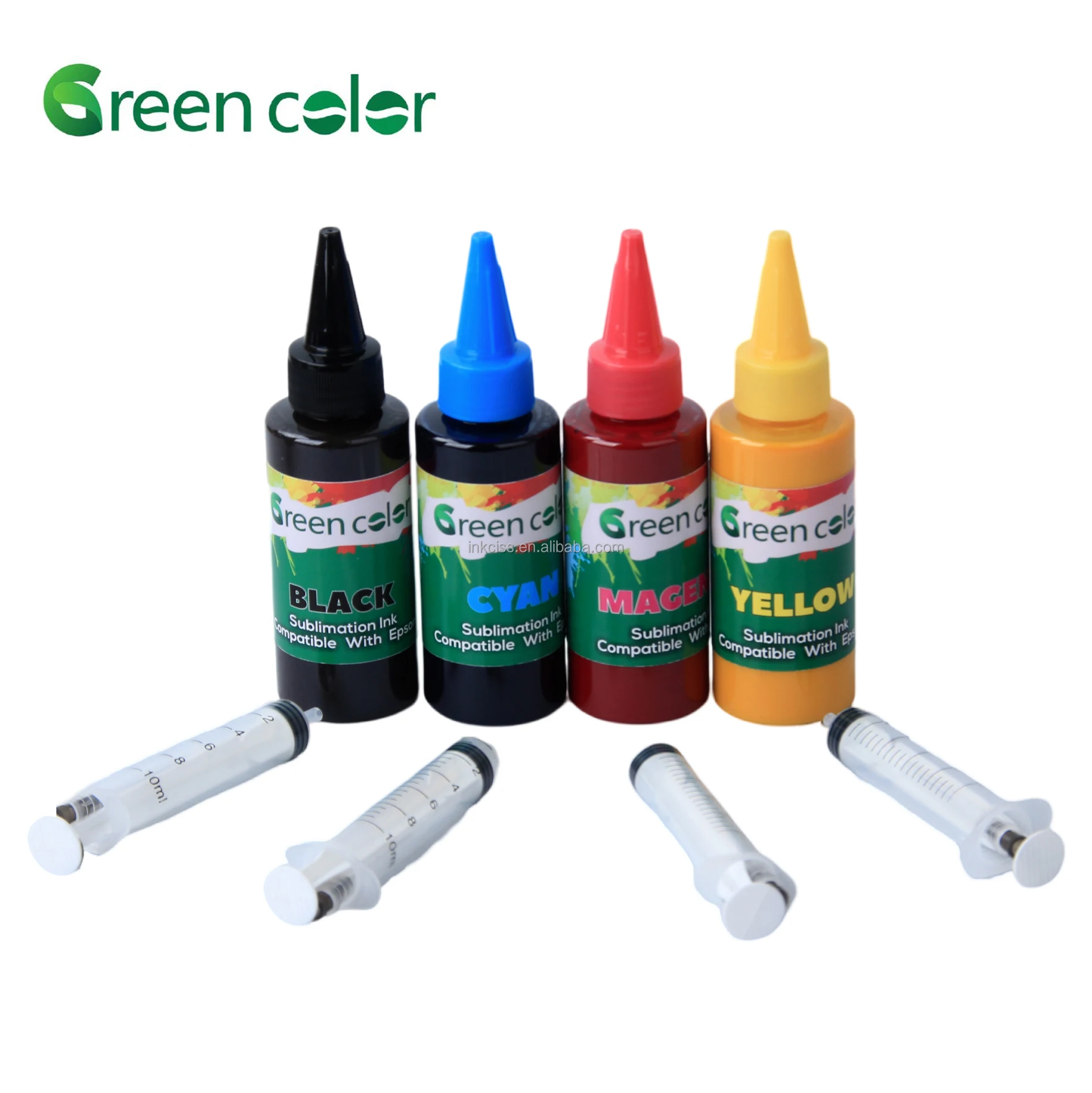 Ink sublimation 1L 1000ml refill dye sublimation c m k y white ink for epson mimaki ts55-1800 ts100-1600