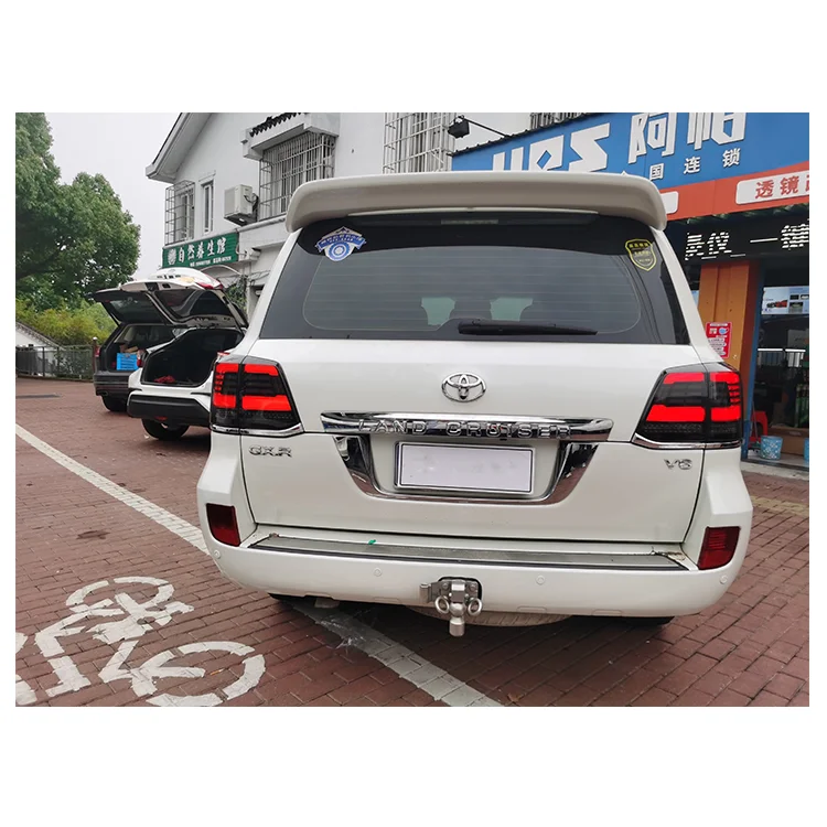 New design hot sale full LED Modified back light taillight for toyota land cruiser 200