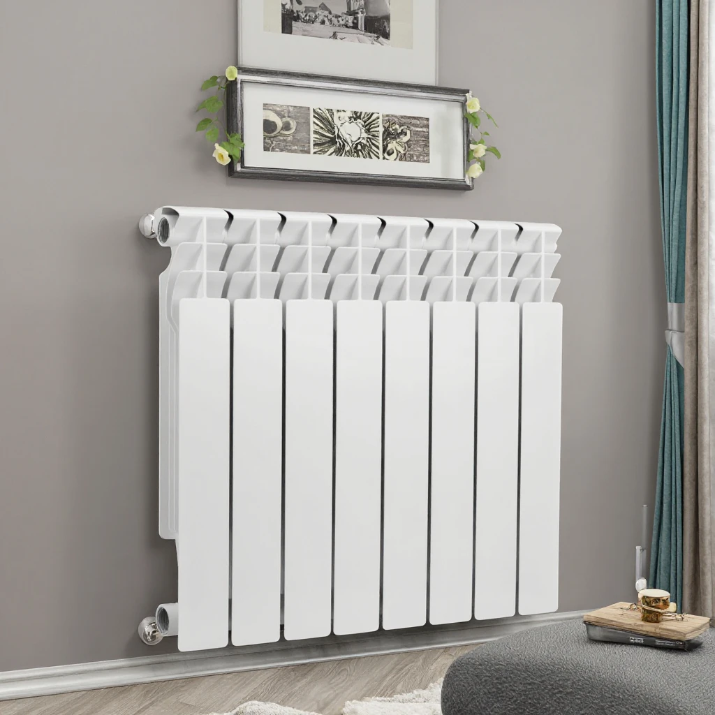 Factory price Low die cast aluminium radiator 500mm for central heating aluminium radiator